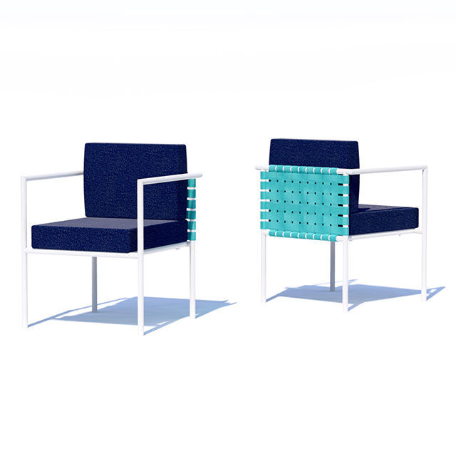 IVORY Stacking Armchair