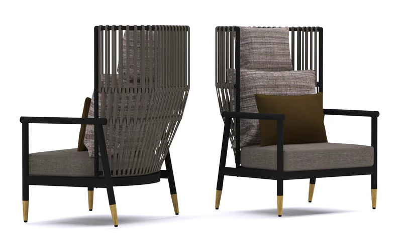 BRIELLE Lounge 1-seater Highback