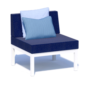 IVORY 1 Seat Sectional