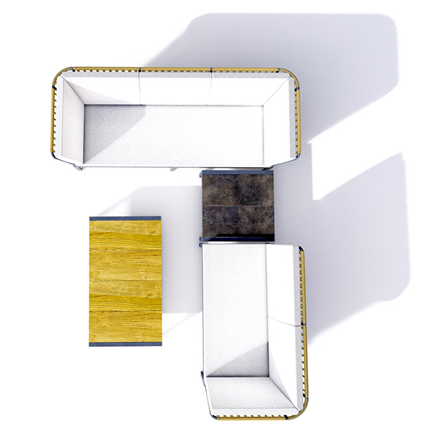 JARVIS Square Coffee Table