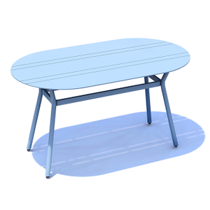KARLA Oval Dining Table 160x90 Cm