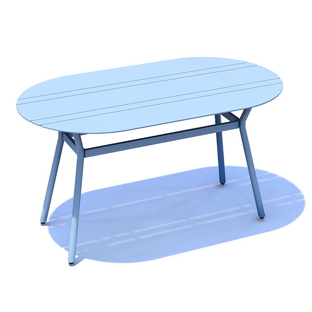 KARLA Oval Dining Table 160x90 Cm