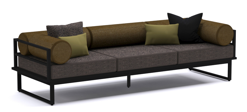 DIXIE Sofa 3-Seater